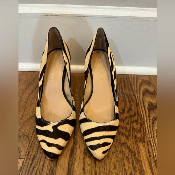 Loeffler Randall pari hair calf dress pumps - Picture 5 of 7